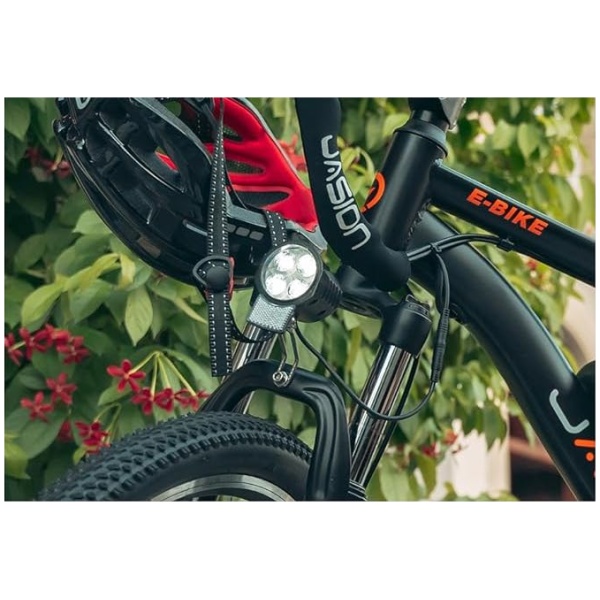 Jasion EB5 brighter led headlight makes riding more convenient and safer.