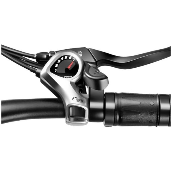 Jasion EB5 shimano 7-speed gear shifter allows you to change the gears for adapting to different terrains on demand. Throttle twist design brings you a cool feeling like riding a motorcycle.