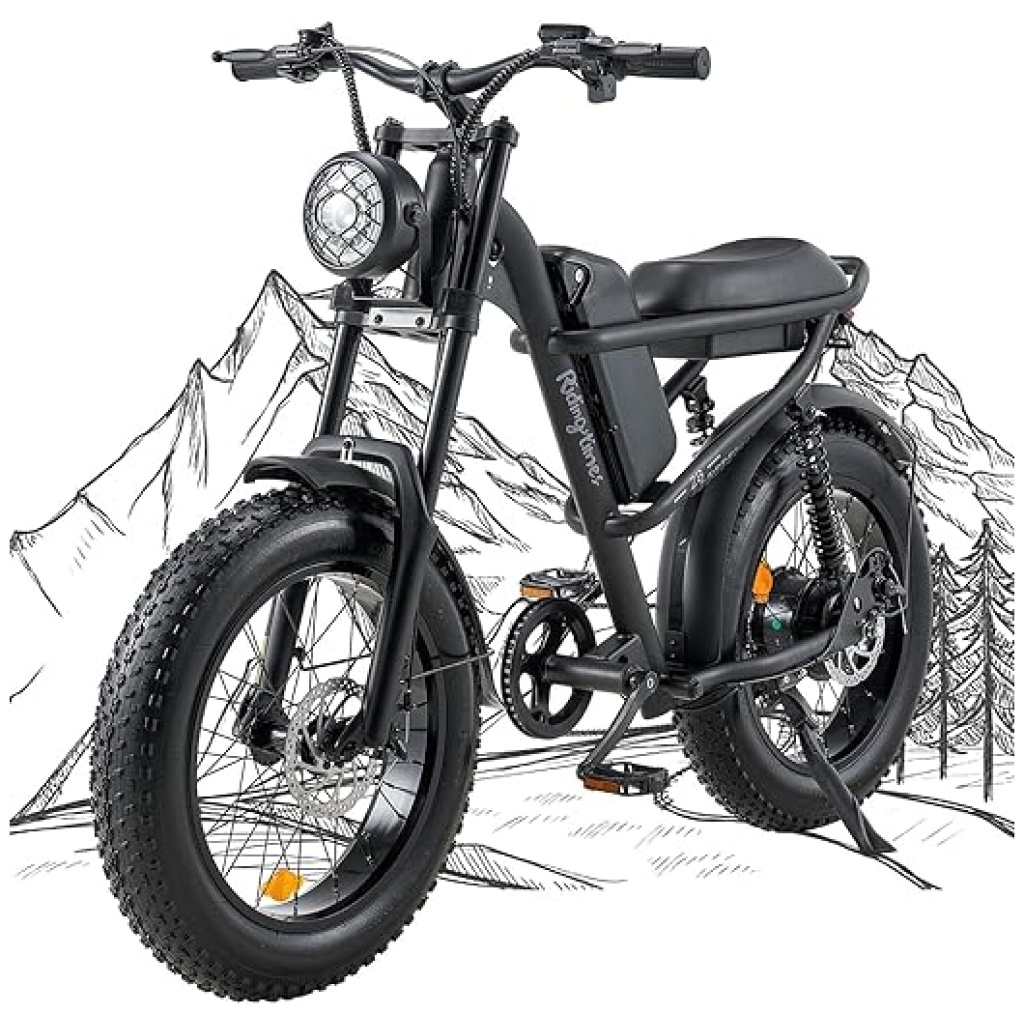 Ridingtimes GT73 Electric Dirt Bike For Adults 2400W Electric Bike With