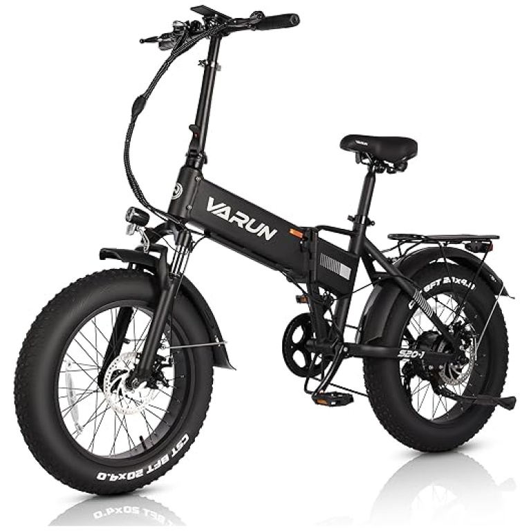 Varun E Bikes For Men - 500w Folding Electric Bike For Adults Up To 40 