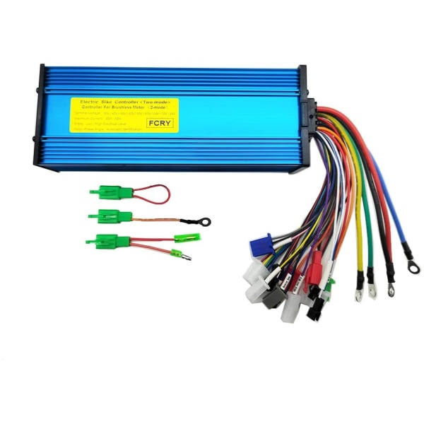 36V/48V/52V/60V/72V/84V 40A-50A 1500W-2000W-2500W Universal Brushless Controller for Electric Scooter Electric Bike