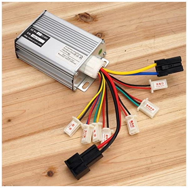 Aftermarket Controller 48v 1000w for Brushed Electric Motor Engine Scooter with Black Battery Connector Terminal - Image 3