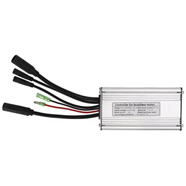 Shanrya 750W Motor Brushless Controller, DC 36V/48V 25A Electric Bike Sine Controller Waterproof Brushless Motor Speed Controller with Light Line... - Image 7