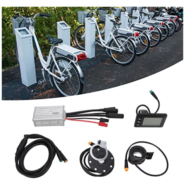 VGEBY Electric Bike Conversion Kit, Electric Bike Motor Controller 15A Common Speed Controller 36V 48V with GD01 Panel 1 to 2 Cable Fully... - Image 6