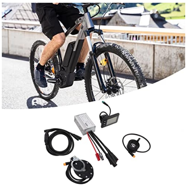 VGEBY Electric Bike Conversion Kit, Electric Bike Motor Controller 15A Common Speed Controller 36V 48V with GD01 Panel 1 to 2 Cable Fully... - Image 7