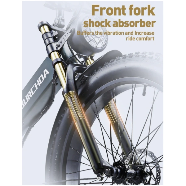 Burchda r5 pro e-bike front shock absorber