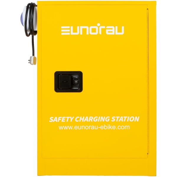 Eunorau Safety Charging Station 12 Gallon with 1 Smoke Alarm, 6 Charging Ports