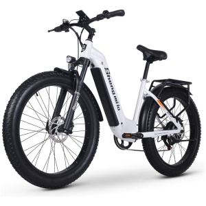 Shengmilo MX06 Electric Mountain Bike 500W 48V17.5AH Battery,Shimano 7 Speed