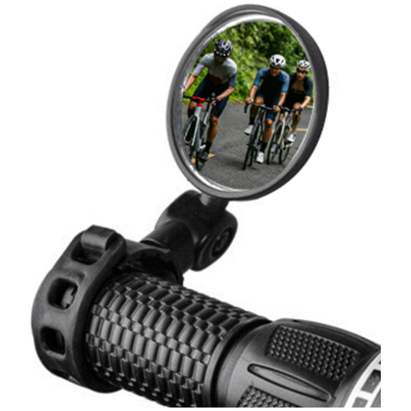 360° Rotatable Bike Mirror Handlebar Mount Rear View Mirror Wide Angle - Image 3