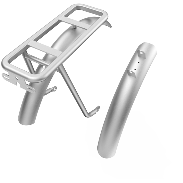 ADO Air Carbon Aluminum Fender and Rear Rack