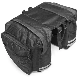 Bike Bag Bike Pannier Bag Set, for Bicycle Cargo Rack Saddle Bag Double Shoulder Bag