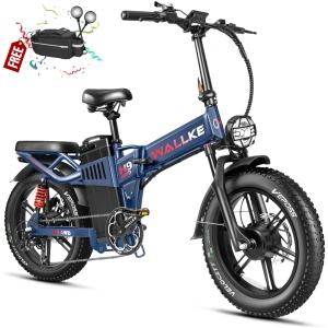 Wallke H9 AWD | 3200W Folding Ebike 60/82Ah Battery